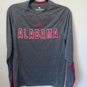 NEW Alabama long sleeve dry-fit shirt. By colosseum Small NEE